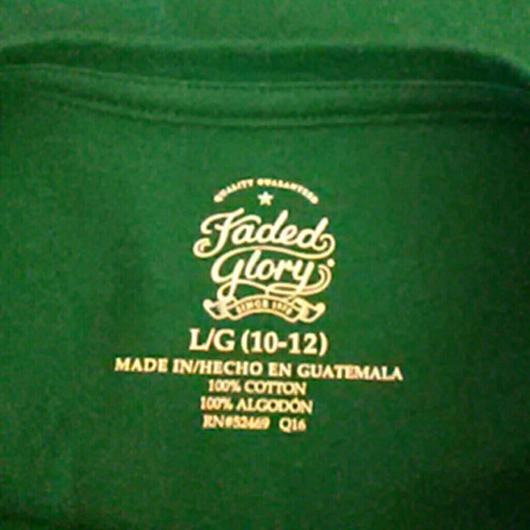 FADED GLORY Shirt for Girls - Picture 4 of 4